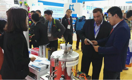 歐冠粉末邦定機(jī)上海國際站完美收官