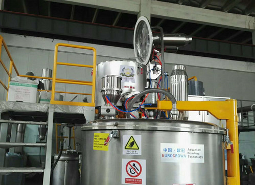 廣東江門，安裝歐冠金屬粉邦定機(jī)!